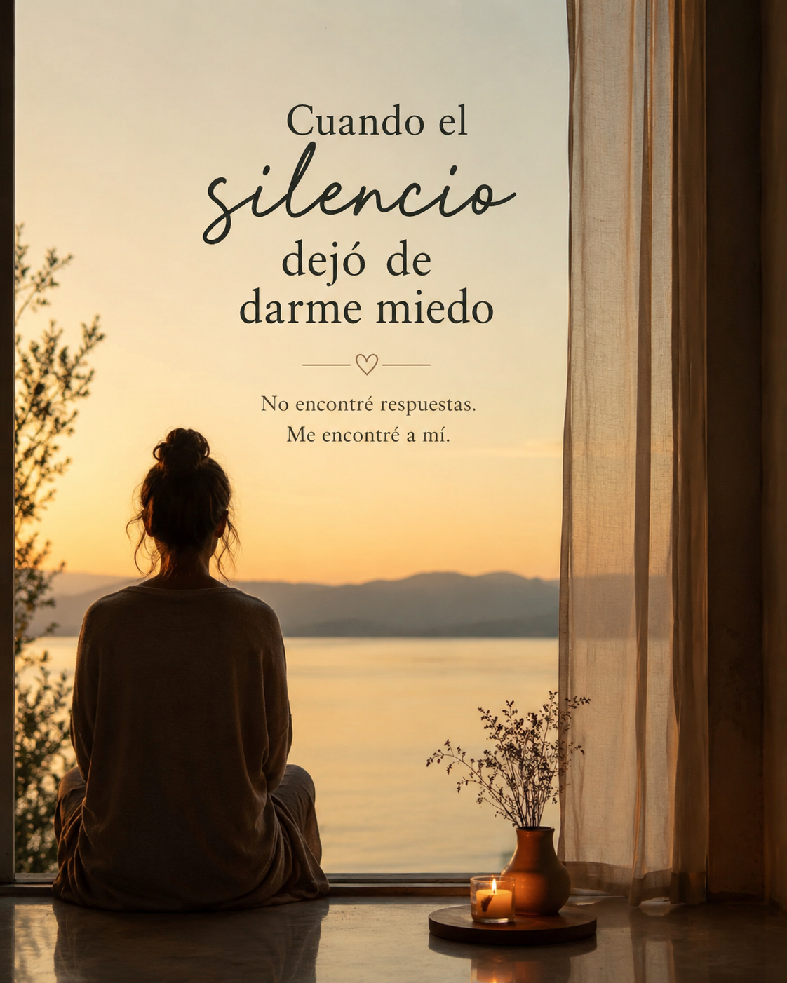 Cuando el silencio dejó de darme miedo